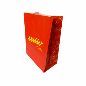 Bolsa de papel Kraft N.º 30, 35, 40; sin asa; Gr. 80; 80 g/m². Disponible en natural o blanco y con opción de diseño impreso. Fabricada con papel Kraft blanqueado o sin blanquear de alta resistencia, es ideal para artículos grandes, ofreciendo una alternativa ecológica y segura para el despacho.