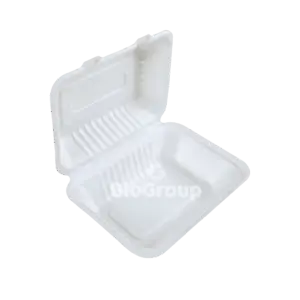 Contenedor biodegradable de bagazo de caña – 900 ml. Caja x 250 unidades